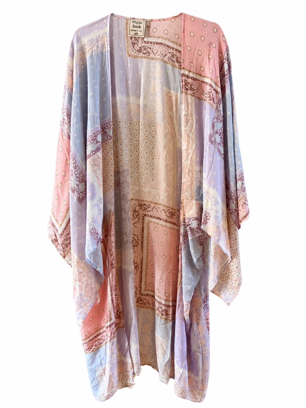 Style Rack Pastel Duster Kimono - Picture 2 of 6